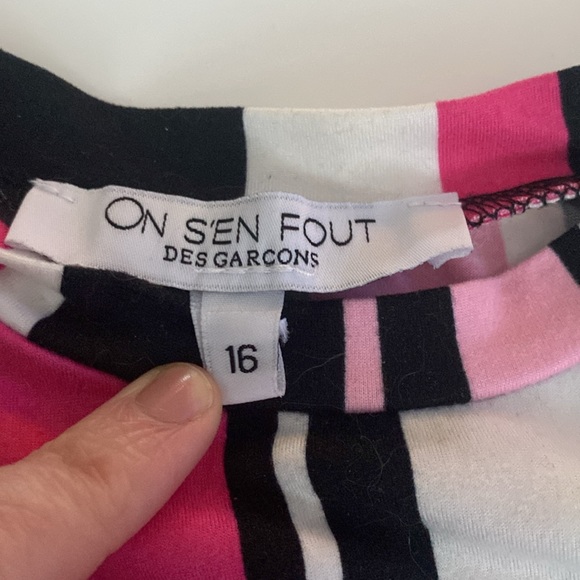 ON S’EN FOUT des garçons summer Top size S (EU16) - Picture 5 of 6